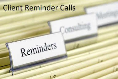 Client Reminder Calls